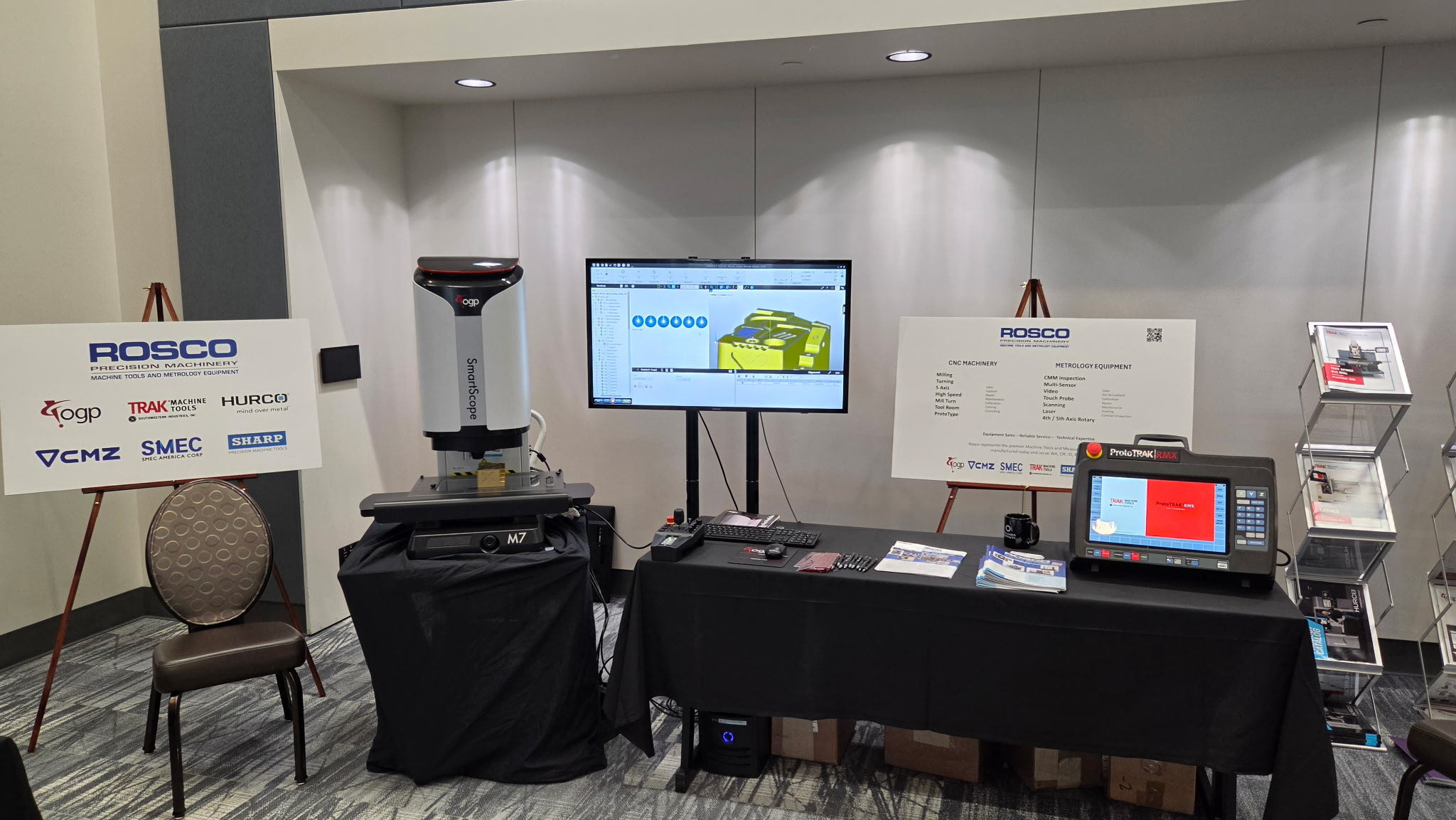 Rosco Booth at NCMS Event
